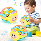 Rubber Cartoon Bee Musical Rattles