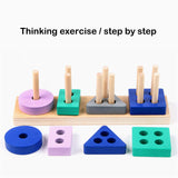 Stacking Toy Shape Sorter