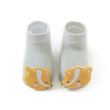 Boy Girl Socks Kids Dinosaur/fox